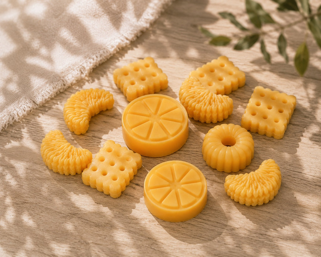 Wax melts Tarta de Limón de Casa Calma, piezas artesanales